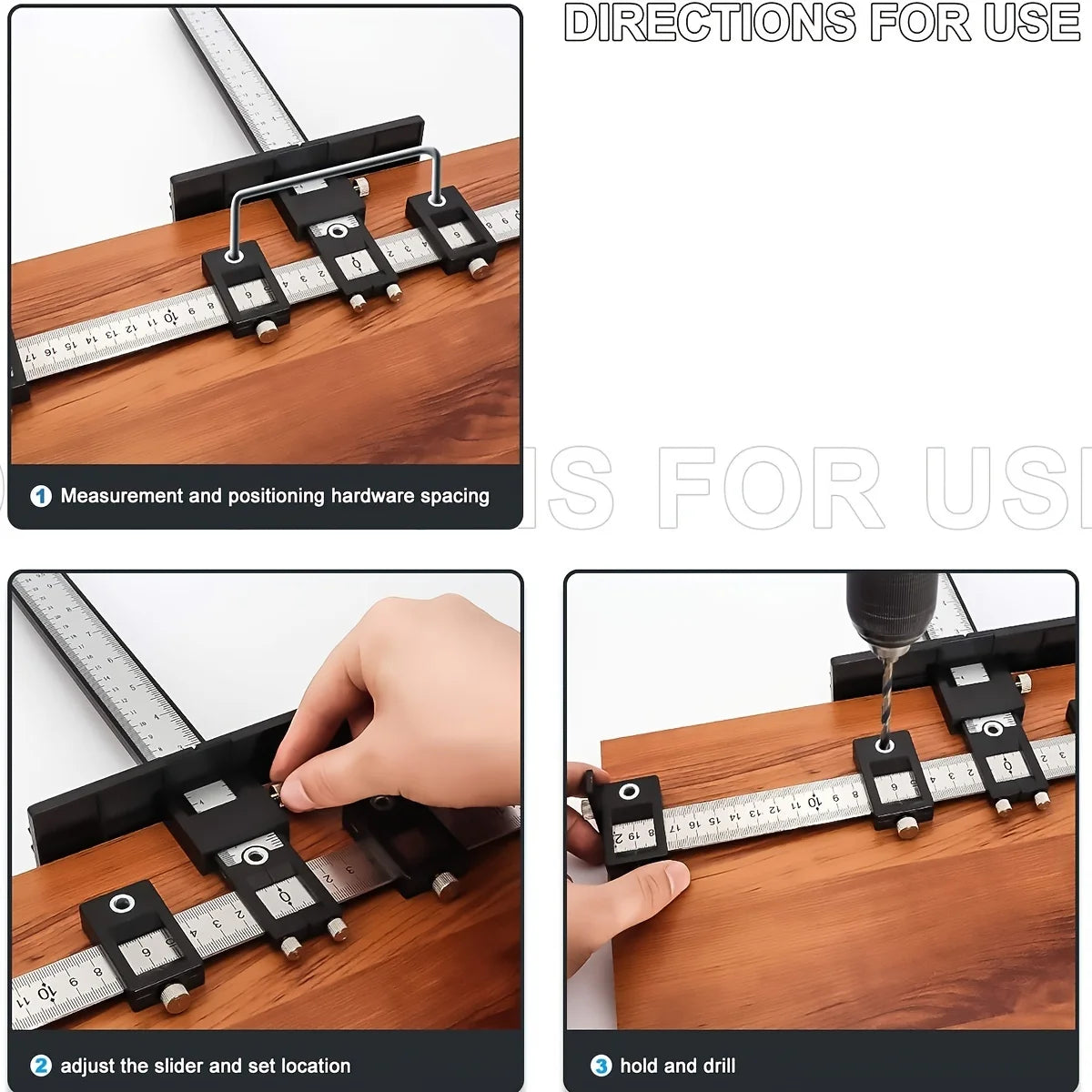 Cabinet Hardware Installation Jig