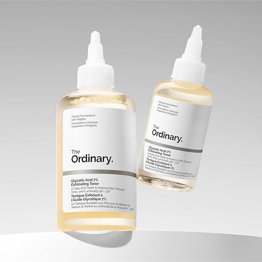 The Ordinary Glycolic Acid 7% Exfoliating Toner, Brightening and Smoothing Daily Toner for More Even-Looking Skin Tone Open Heaven Beauty