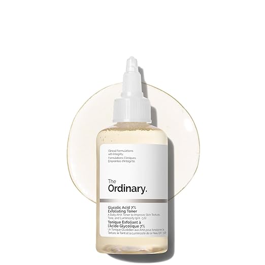 The Ordinary Glycolic Acid 7% Exfoliating Toner, Brightening and Smoothing Daily Toner for More Even-Looking Skin Tone Open Heaven Beauty