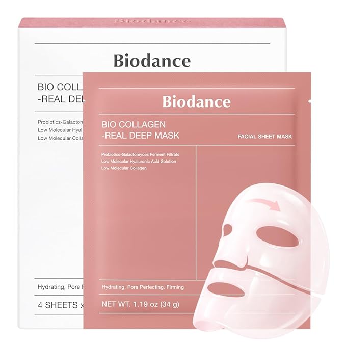 BIODANCE Bio-Collagen Real Deep Mask, Pack Of 4 Open Heaven Beauty