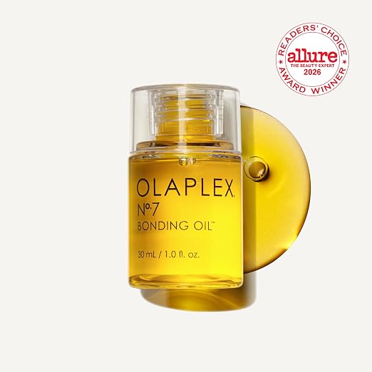 Olaplex N°.7 Bonding Hair Oil | High Shine, 30 mL | Heat Protection Up to 450°F/232°C, Use on Wet or Dry Hair, Vitamin E and Sunflower Seed Oil Open Heaven Beauty
