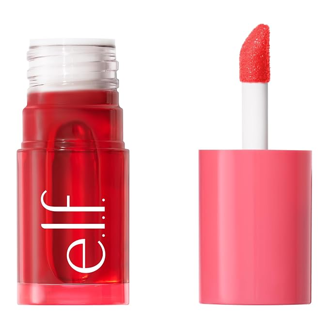 e.l.f. Sheer For It Blush Tint, Pink Positive | Multi-Use, Long-Lasting Lip & Cheek Makeup, Creates A Natural Flush Finish, Vegan & Cruelty-Free Open Heaven Beauty