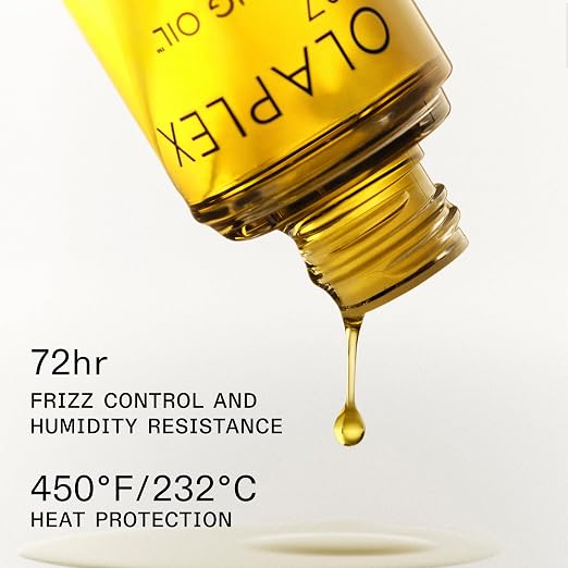 Olaplex N°.7 Bonding Hair Oil | High Shine, 30 mL | Heat Protection Up to 450°F/232°C, Use on Wet or Dry Hair, Vitamin E and Sunflower Seed Oil Open Heaven Beauty