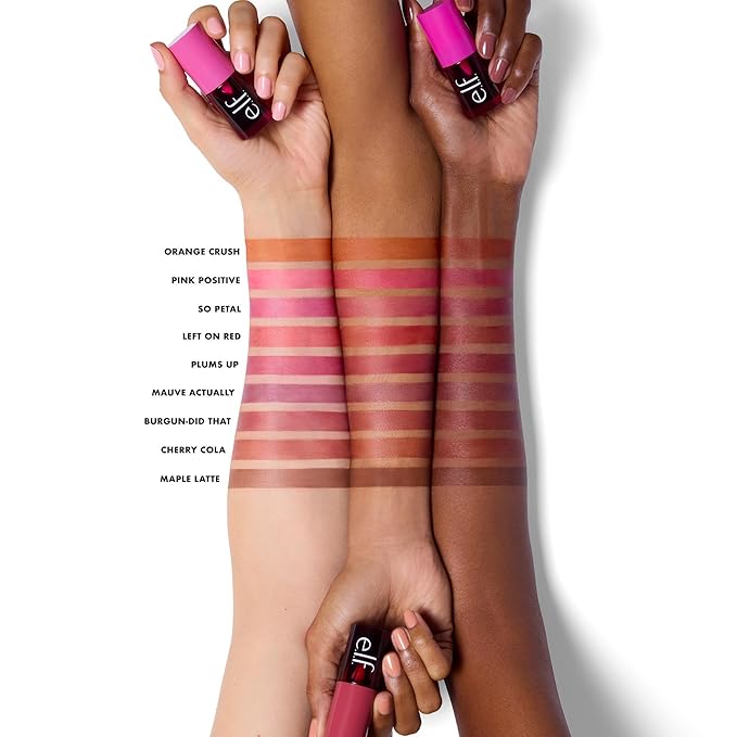 e.l.f. Sheer For It Blush Tint, Pink Positive | Multi-Use, Long-Lasting Lip & Cheek Makeup, Creates A Natural Flush Finish, Vegan & Cruelty-Free Open Heaven Beauty