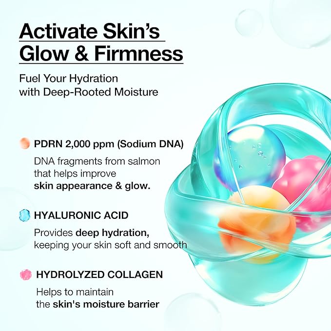 Anua PDRN Collagen Glow Facial Serum Spray, 3.38 fl oz | Hydrating Face Mist, Hyaluronic Acid, dewy glass finish, All Skin Types, Instant Plumping, Firming Care, Korean Skincare My Store