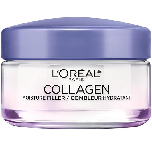 L’Oreal Paris Collagen Daily Face Moisturizer, Anti Aging Face Cream to Reduce Wrinkles and Provide Intense Hydration, 1.7 oz Open Heaven Beauty