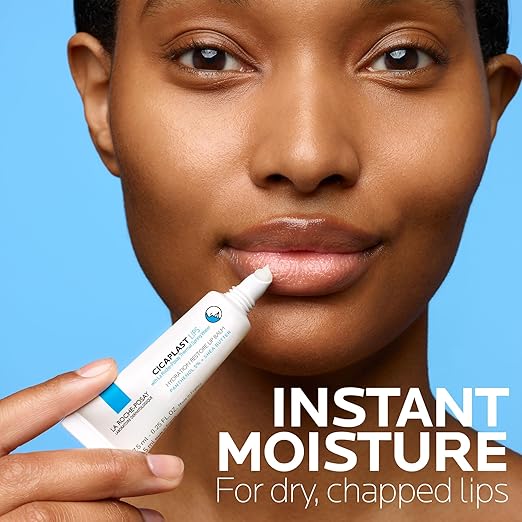 La Roche-Posay Cicaplast Lip Balm B5, Hydrating Lip Treatment, Shea Butter | Lip repair treatment for dry, cracked lips. Moisturizes, repairs & protects. Fragrance free with shea butter. Open Heaven Beauty