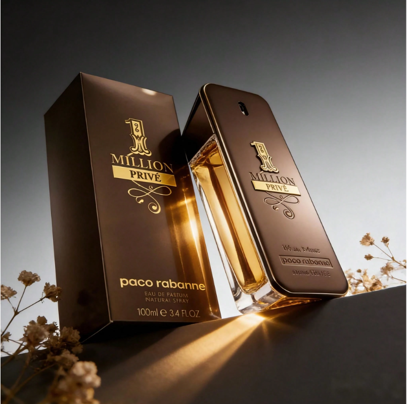 Paco Rabanne 1 Million Privé Eau de Parfum 100ml (3.4 oz) for Men – Rich Spicy Woody Fragrance Open Heaven Beauty