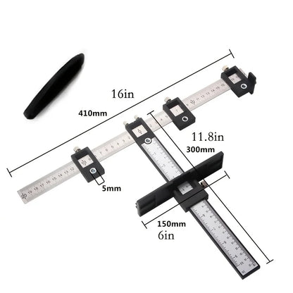 Cabinet Hardware Installation Jig