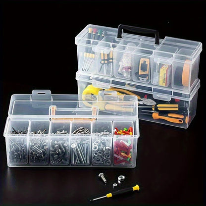 Transparent Tool Organizer Box