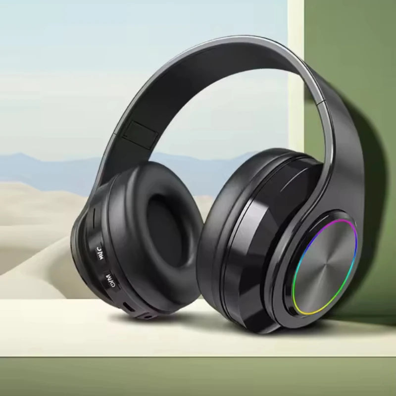RGB Bluetooth Over-Ear Headphones