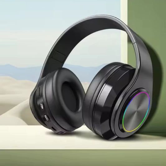 RGB Bluetooth Over-Ear Headphones