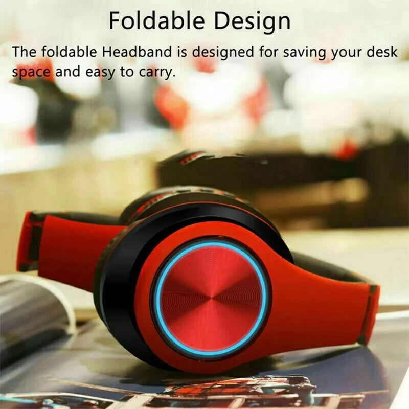 RGB Bluetooth Over-Ear Headphones