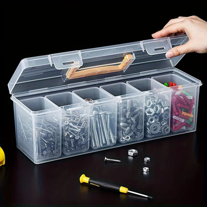 Transparent Tool Organizer Box