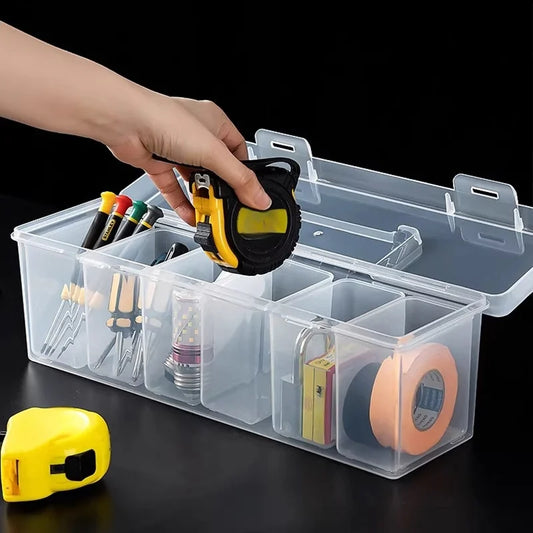 Transparent Tool Organizer Box