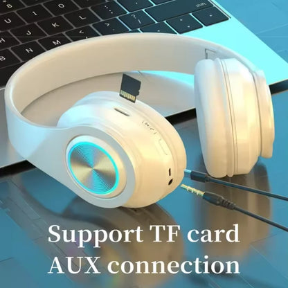 RGB Bluetooth Over-Ear Headphones