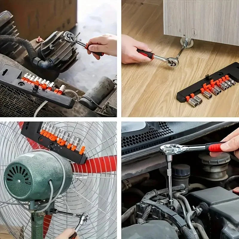Ratchet Socket Wrench Set