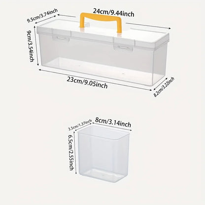 Transparent Tool Organizer Box