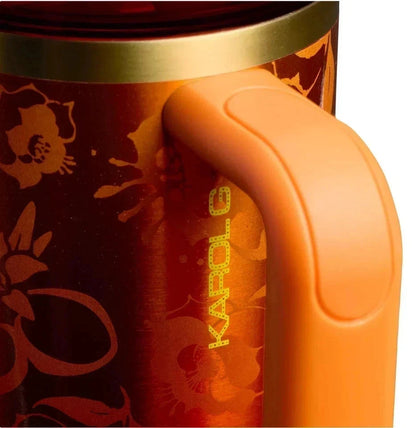 The Stanley 1913 x KAROL G 40oz Quencher H2.O FlowState Tumbler Limited Edition