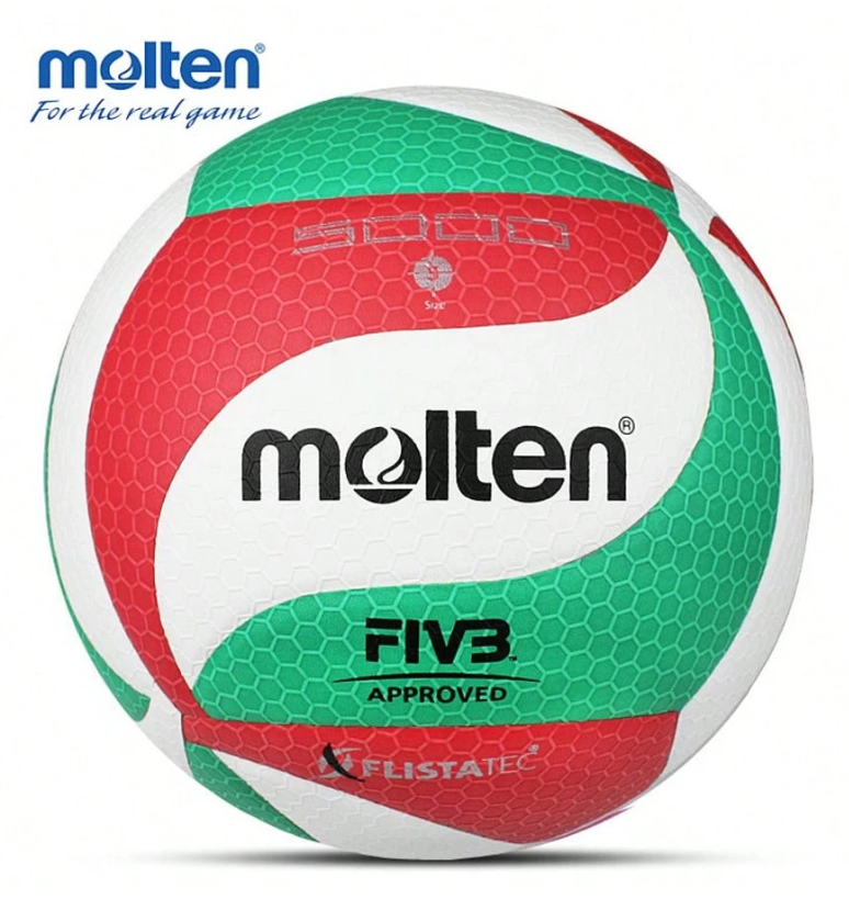 Molten V5M5000 FLISTATEC Volleyball Size 5 – Official Indoor PU Competition & Training Ball