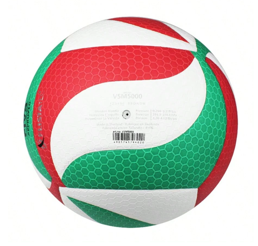 Molten V5M5000 FLISTATEC Volleyball Size 5 – Official Indoor PU Competition & Training Ball