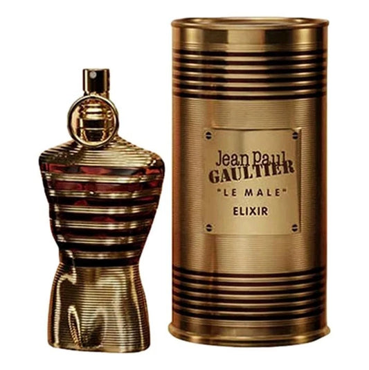 Jean Paul Gaultier Le Male Elixir Parfum for Men 4.2 fl oz (125ml) – Long Lasting Luxury Cologne