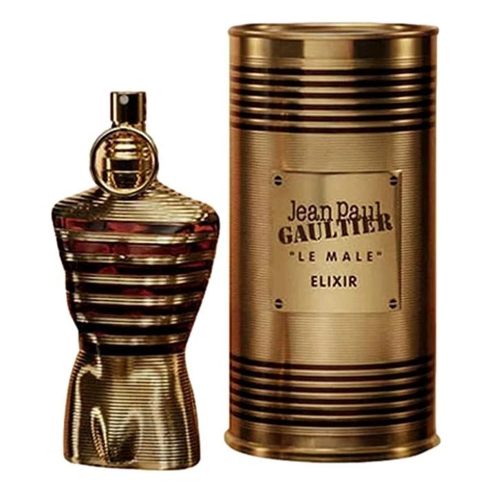 Jean Paul Gaultier Le Male Elixir Parfum for Men 4.2 fl oz (125ml) – Long Lasting Luxury Cologne