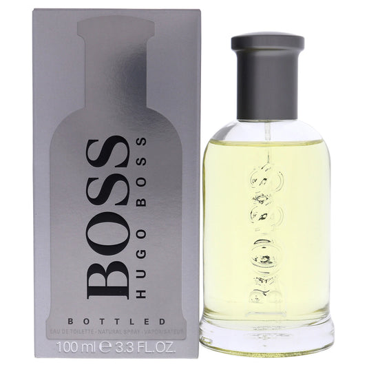 Hugo Boss Bottled Eau de Toilette Spray for Men 100ml / 3.3 fl oz - Fresh Woody Spicy Men's Cologne