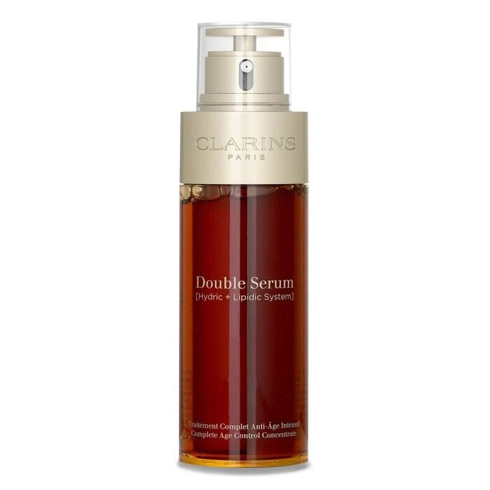 Clarins Double Serum Complete Age Control Concentrate 3.3 fl oz (100ml) – Anti-Aging Face Serum