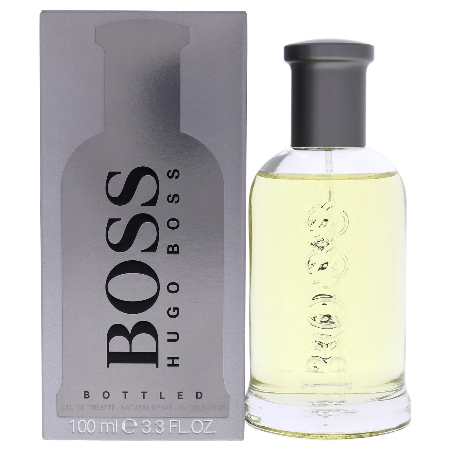 Hugo Boss Bottled Eau de Toilette Spray for Men 100ml / 3.3 fl oz - Fresh Woody Spicy Men's Cologne