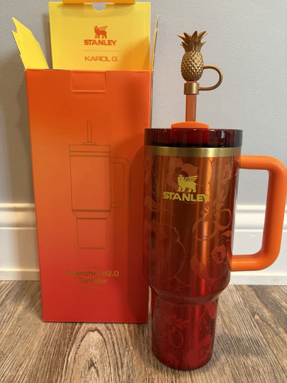 The Stanley 1913 x KAROL G 40oz Quencher H2.O FlowState Tumbler Limited Edition
