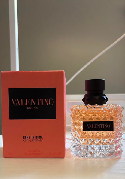 Valentino Donna Born In Roma Coral Fantasy for Women EDP New Free Fast Shipping